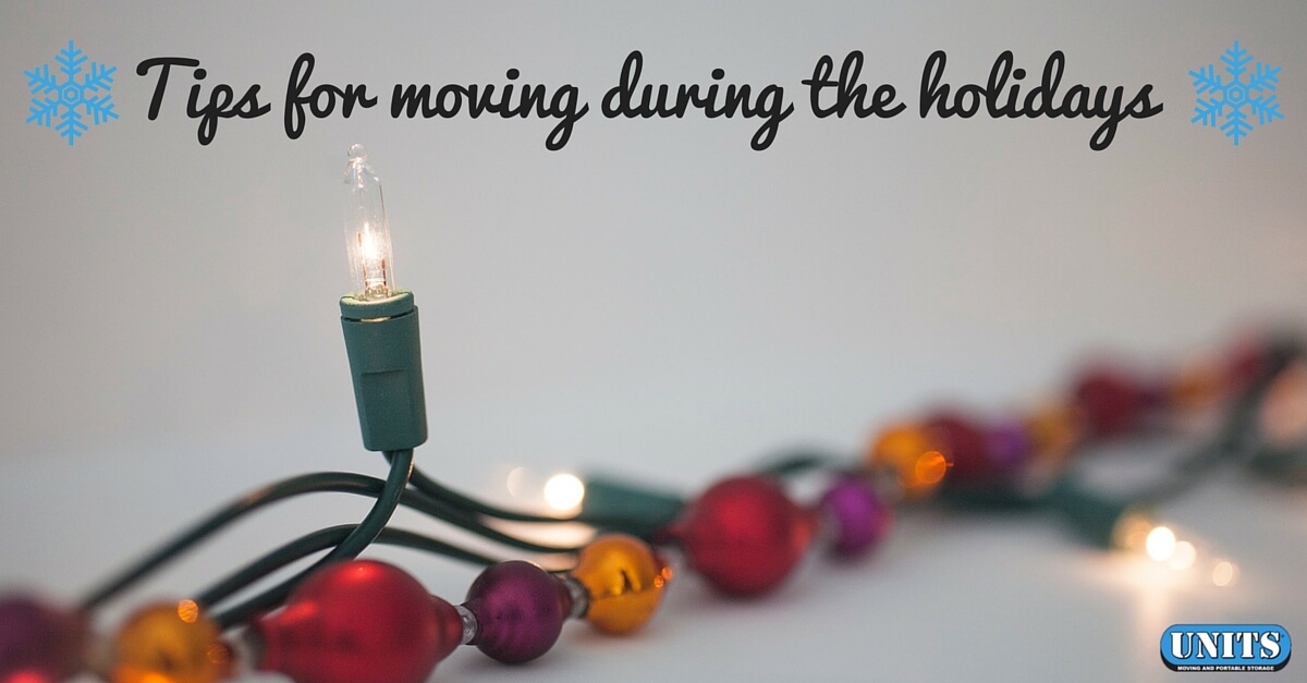 Moving During the Holiday
